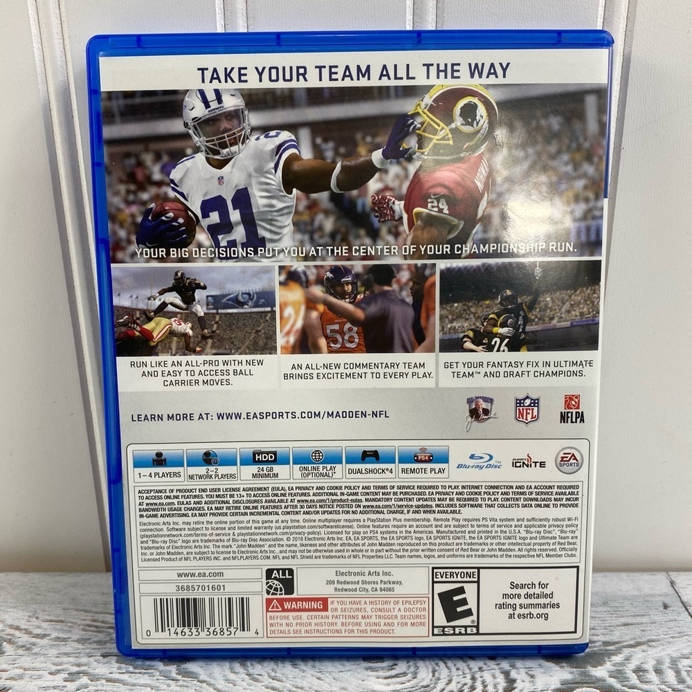 Madden NFL 17 - Standard Edition - PlayStation 4 Game - Picture 5 of 6